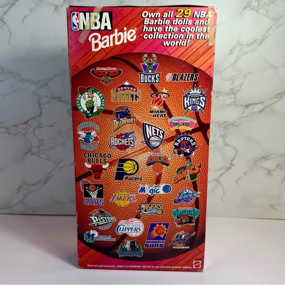 Barbie Rare NBA Portland Trail Blazers Doll by Mattel